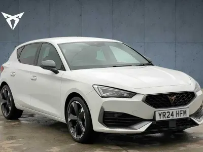 Used Cupra Leon 150 HP (110 kW) 2024 White Hatchback
