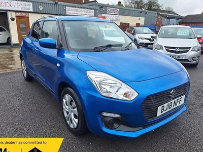 Used Suzuki Swift SZ3 90 HP (66 kW) 2018 Blue Hatchback