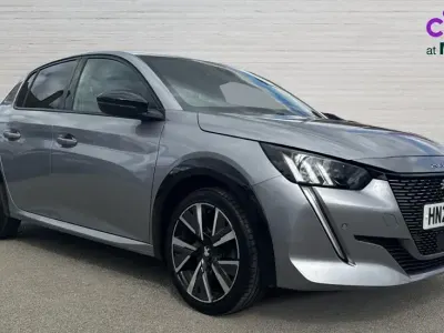 Used Peugeot 208 GT-line 100 HP (73 kW) 2020 Grey Hatchback
