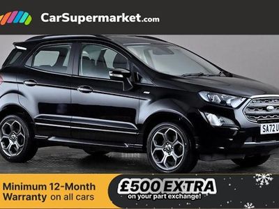Black Used 2022 Ford Ecosport ST-Line SUV | £10,397 (Fair price)