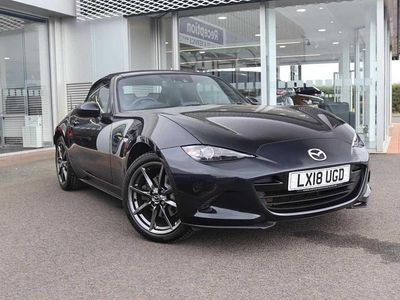 Black Used 2018 Mazda MX5 Inclusive Cabriolet | £12,946 (Super price)