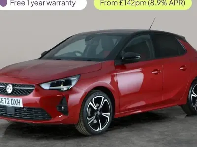 Used Vauxhall Corsa 75 HP (55 kW) 2023 Red Hatchback