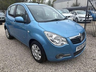 Used Vauxhall Agila Club 75 HP (55 kW) 2008 Blue MPV