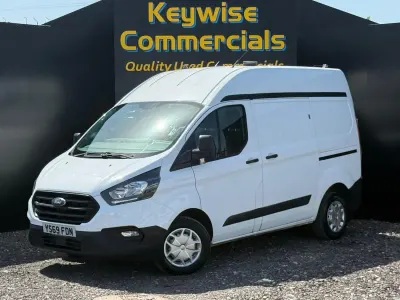 Used Ford Transit Custom 105 HP (77 kW) 2020 White Van