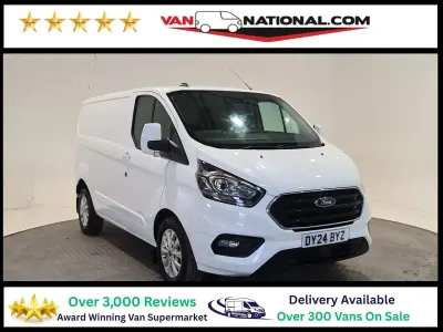 Used Ford Transit Custom Limited 130 HP (95 kW) 2024 White Van