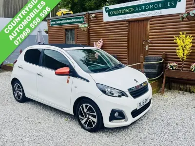 Used Peugeot 108 Roland Garros 82 HP (60 kW) 2016 White Hatchback
