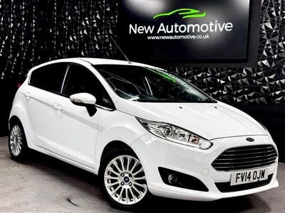 Used Ford Fiesta Titanium 2014 White Hatchback