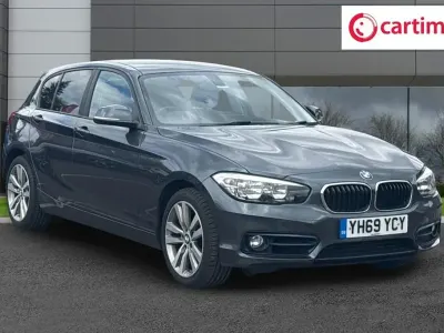 Używany BMW 118 Sport Line 136 KM (100 kW) 2019 Szary Hatchback