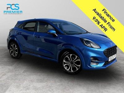 Begagnad Ford Puma ST-Line 125 HK (91 kW) 2023 Blå SUV