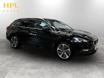 Used Seat Leon XCELLENCE Lux 204 HP (150 kW) 2021 Black Estate