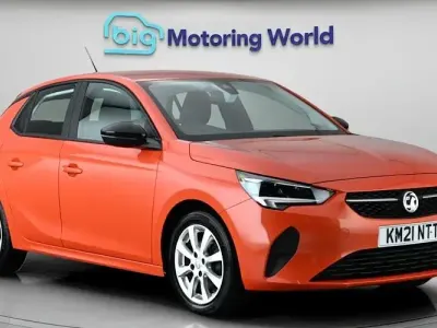 Used Vauxhall Corsa S 101 HP (74 kW) 2021 Orange Hatchback