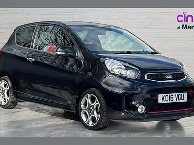 Used Kia Picanto 84 HP (61 kW) 2016 Black Hatchback