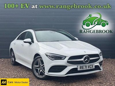 Used Mercedes CLA250e AMG Line Premium Plus 218 HP (160 kW) 2021 White Sedan