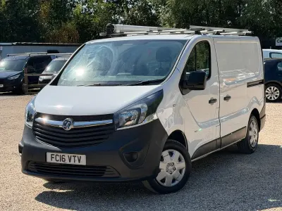 Used Vauxhall Vivaro S 2016 White