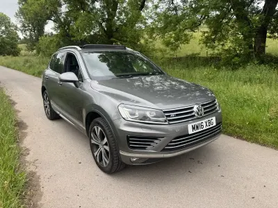 Used VW Touareg R-line 262 HP (192 kW) 2016 Grey SUV