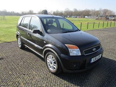 Used Ford Fusion Zetec 2008 Black Hatchback