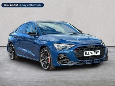 Used Audi A3 Black Edition 333 HP (244 kW) 2024 Blue Sedan