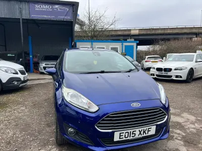 Used Ford Fiesta Titanium X 100 HP (73 kW) 2015 Blue Hatchback