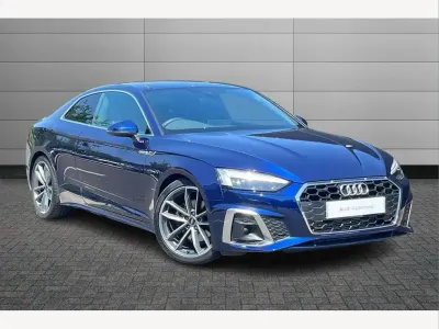 Used Audi A5 S-Line 150 HP (110 kW) 2025 Blue Coupe