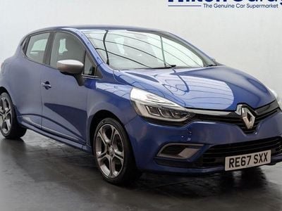 Blue Used 2017 Renault Clio IV Dynamique Hatchback | £7,450 (Fair price)