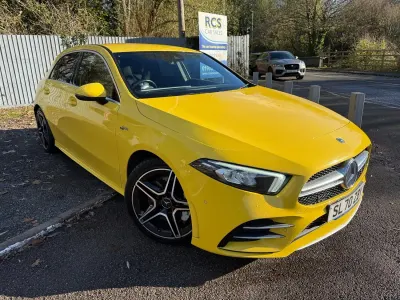 Usado Mercedes A35 AMG Executive 2021 Amarelo Citadino