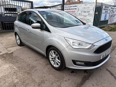 Used Ford C-MAX Zetec 125 HP (91 kW) 2016 Silver MPV