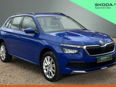 Used Skoda Kamiq SE 95 HP (69 kW) 2023 Energy blue SUV