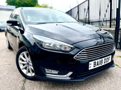 Usado Ford Focus Titanium 2018 Negro Utilitario
