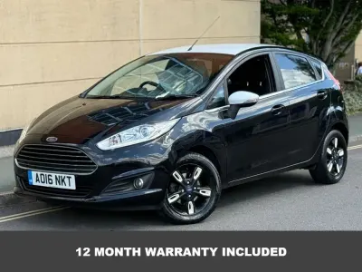 Used Ford Fiesta Zetec 2016 Black Hatchback