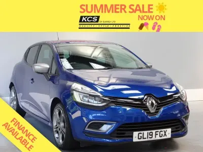 Used Renault Clio GT-Line 90 HP (66 kW) 2019 Blue Hatchback