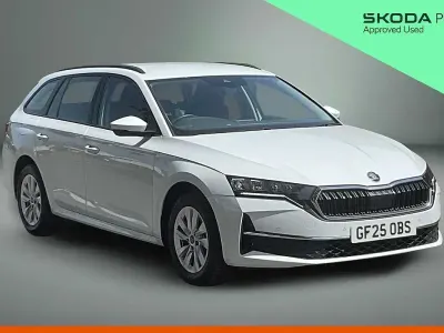 Used Skoda Octavia SE Technology 150 HP (110 kW) 2025 Moon white metallic Estate