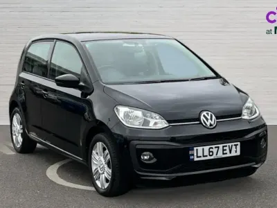 Used VW up! high up! 75 HP (55 kW) 2017 Black Hatchback