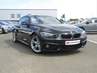 Used BMW 420 Cabriolet M Sport 180 HP (132 kW) 2019 Black Cabriolet