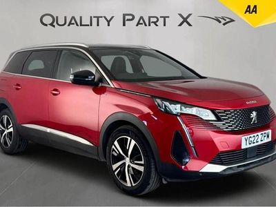 Red Used 2022 Peugeot 5008 GTi Hatchback | £19,490 (Fair price)