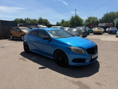 Used Mercedes A220 AMG 2013 Blue Hatchback
