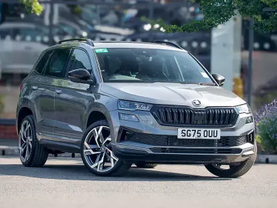 Used Skoda Karoq SportLine 150 HP (110 kW) 2025 Grey SUV