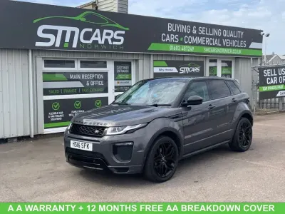 Used Land Rover Range Rover evoque HSE Dynamic 180 HP (132 kW) 2016 Grey SUV