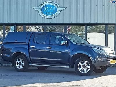 Begagnad Isuzu D-Max 2015 Blå Pickup