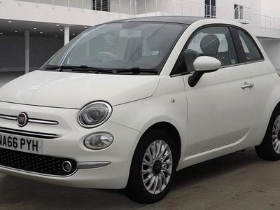 White Used 2016 Fiat 500 Lounge Hatchback | £6,275 (Fair price)