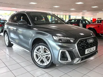 Used Audi Q5 S-Line 261 HP (191 kW) 2021 Grey SUV