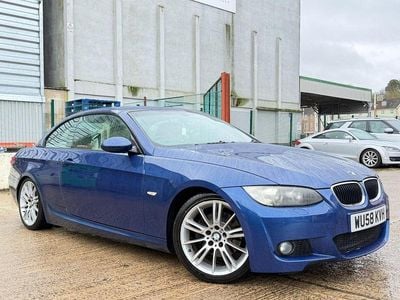 Used BMW 320 Cabriolet M Sport 2008 Blue Cabriolet