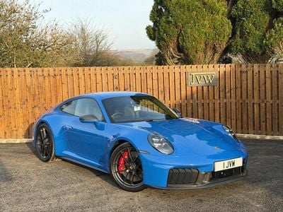 Used Porsche 911 480 HP (353 kW) 2025 Blue Coupe