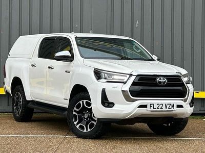 White Used 2022 Toyota HiLux Pickup | £18,995 (Fair price)