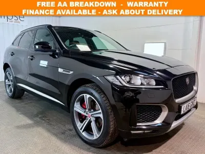 Begagnad Jaguar F-Pace S 300 HK (220 kW) 2016 Svart SUV