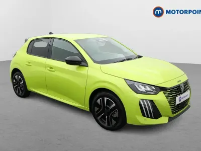 New Peugeot 208 Allure 102 HP (75 kW) 2025 Yellow Hatchback