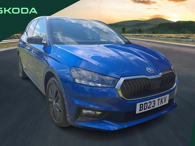 Used Skoda Fabia Colour Edition 94 HP (69 kW) 2023 Blue Hatchback