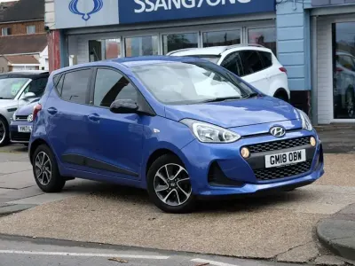 Używany Hyundai i10 GO! 65 KM (47 kW) 2018 Niebieski Hatchback