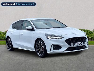 Used Ford Focus ST-Line X 120 HP (88 kW) 2020 White Hatchback