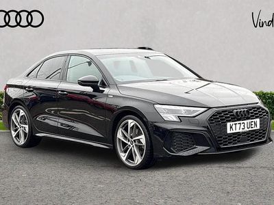 Used Audi A3 Black Edition 150 HP (110 kW) 2024 Black Sedan