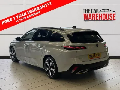 Used Peugeot 308 SW GT 134 HP (98 kW) 2025 White Estate